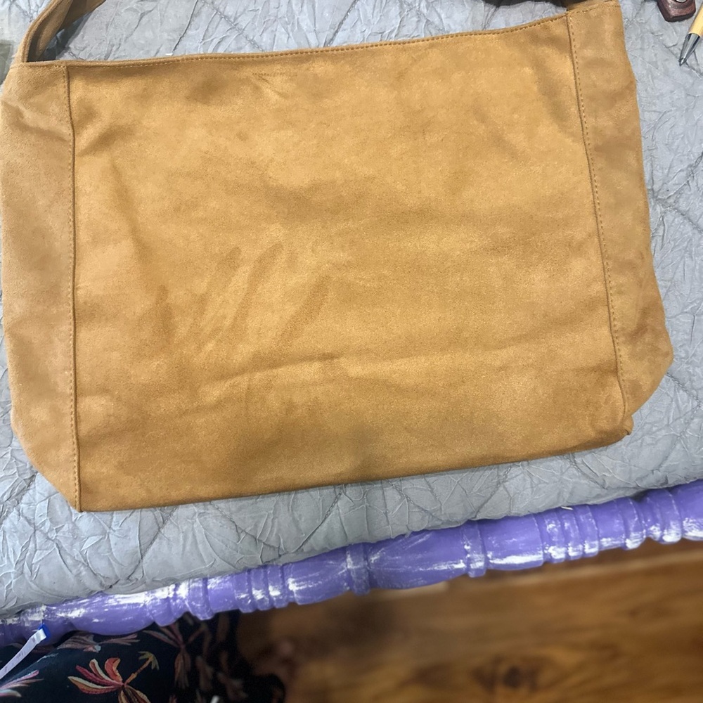 Tan Suede Women's Bag
